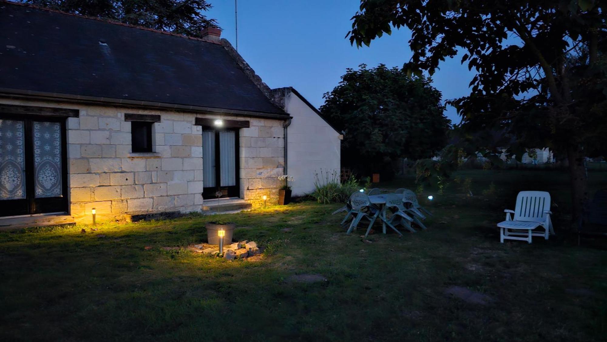 Ferienwohnung Domaine Des Moizons, Le Figuier Villebernier Exterior foto
